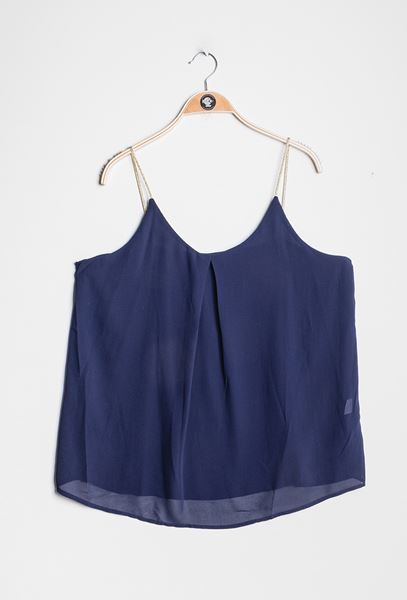 Picture of CUVY GIRL TANK TOP GOLD STRAP